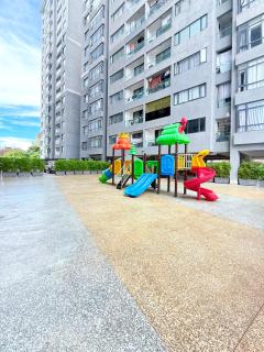 newly furnished three bedroom apartment with swimming pool fully equipped gym children playground ample parking space and unbeatable scenic city views - 5