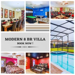 GRH9250 - Champions Gate Resort - 8 Bed 5 Baths Villa - 0