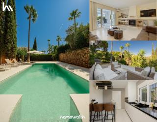 Villa in Elviria, a retreat among palm trees, with private pool and barbecue, Marbella - Marbella - 0