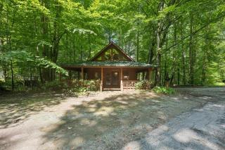 Cozy Creekside Cabin with Wraparound Porch home - 6