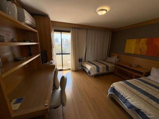 Quarto Hotel Faria Lima - Melhor Localização - Pinheiros - Vila Madalena - Com Vaga - 1