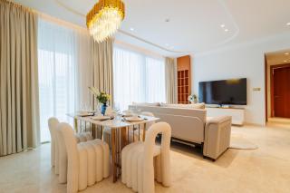 Luxury Palm Escape & Elegant 2BR with Balconies - 8