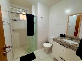 Apt 2 quartos com Vista Mar Piscina e Varanda 200 m da Praia Ilheus BA - 3