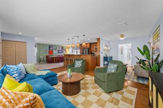 Resort Style Backyard Pool Movie Game Room - 8