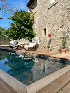 Maison de village avec piscine secteur Pic St Loup - 0