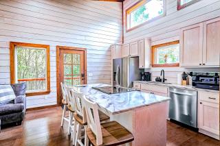 Modern Cabin with Sauna, Tub, Firepit and Views - 2