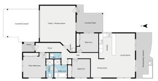 Cozy & Practical 3-Bedroom House Near SC - 6