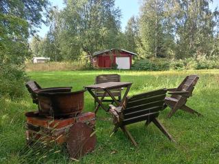 Mökki joen rannalla Pudasjärvellä - 6