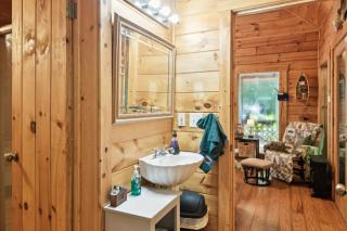 Cozy Creekside Cabin with Wraparound Porch home - 5