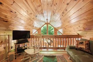Cozy Creekside Cabin with Wraparound Porch home - 3