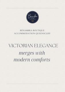 Historic Benambra Boutique Accommodation Queenscliff c1883 - 9