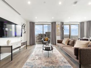 Central London Luxurious 2bed WITH POOL AND ROOFTOP by AYMONS HAVEN - Londra - 6