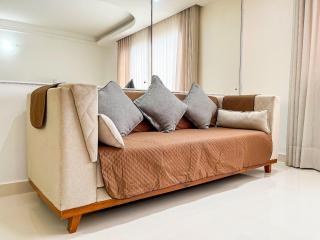 Apto MS 3/4 com AR 200m Praia - Orla de Atalaia - 7