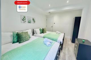 Three Bedroom Apartment By Dashh Properties Short Lets & Serviced Accommodation In Shepherds Bush Sleeps 9 With Free Wifi - Londra - 9