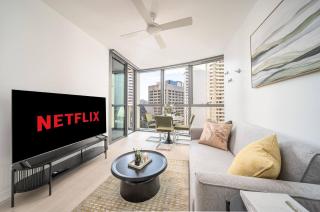 1BD Apt with Sofa bed in Queen's Wharf - Level 17 with City view - 3