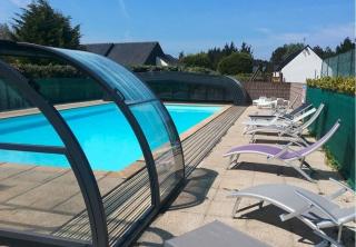 Maison de vacances en Bretagne à 900 m de la plage - 5 personnes - Piscine chauffée - 9