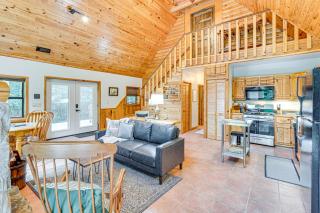 Hike, Fish and More Cozy Cabin with Patio in Murphy! - 5