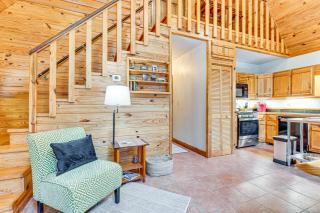 Hike, Fish and More Cozy Cabin with Patio in Murphy! - 4