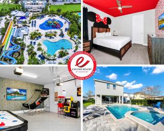 Magnificent Home With Private Pool, Theater & Game Room Near Disney With Waterpark & Resort Access At Encore Resort - 230Bu - 0