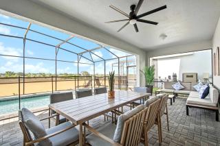Bright & Spacious 7BR Pool Villa w/ Game Loft | New Windsor Cay Resort near Disney - 6