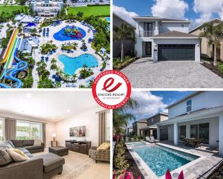 Alluring Home With Private Pool And Waterpark & Resort Access Near Disney At Encore Resorts Reunion - 310Pn - 0