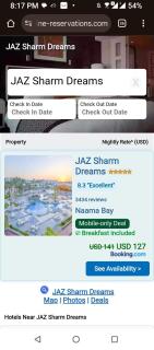 Jazz sharm dream vication clup - 0