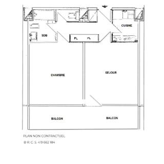 Résidence Pra Coutin - Appartement 6 pers ski au pied aux Menuires - accès 3 Vallées MAE-4754 - Les Menuires - 2