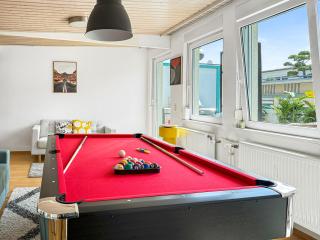 Zentrale Stgt Ferienwohnung Whirlpool Billard 10 Pers - 7