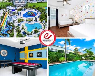 Spacious Home With Private Pool And Game Room Near Disney With Waterpark Access At Encore Resorts Reunion - 390La - 0