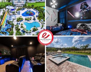 Exquisite Home With Themed Rooms, Theater Near Disney With Waterpark & Resort Access At Encore Resort - 7736Ff - 0