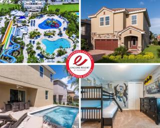 Vibrant Home Near Disney With Private Pool, Themed Rooms And Waterpark & Resort Access At Encore Resorts Reunion - 401No - 0