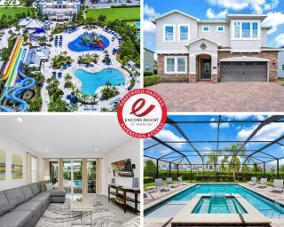 Spacious Home With Private Pool Near Disney With Waterpark & Resort Access At Encore Resort - 7720Ff - 0