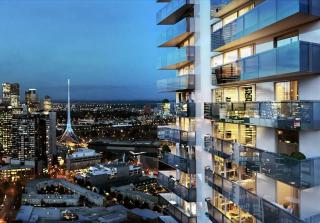 Top Floor Stylish 1BR Apt in Southbank View Pool Gym - Melbourne - 0