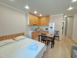 Elegant studio in RAMS City residence Almaty - Almaty - 9