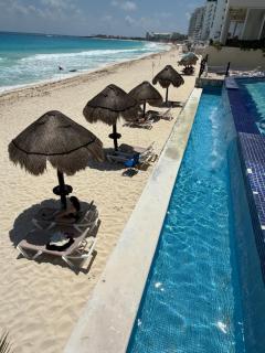 Penth House Nizuc frente al mar con alberca privada 16 Huespedes - 8