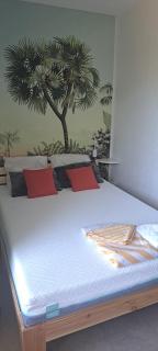 Vue superbe grand balcon joli studio Gaëlle 50 m cures - 4