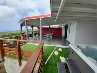 Gîte Passion Kréyol, Vue mer et montagne, SPA privé - 4