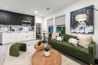 Japandi Style 1BR Escape w EV Charger, Bishop Arts - 9