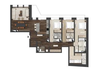 Appartement haut de gamme à Courchevel 1850 avec retour à ski - FR-1-830-2 - 3