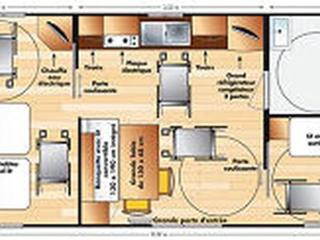 Mobil-home 6 pers avec terrasse et accès PMR - API-1-52-323 - 8