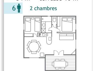 Chalet à Chaillé-les-Marais - Terrasse et salon de jardin - API-1-52-363 - 4