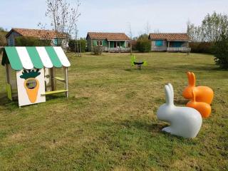 Chalet à Chaillé-les-Marais - Terrasse et salon de jardin - API-1-52-363 - 1