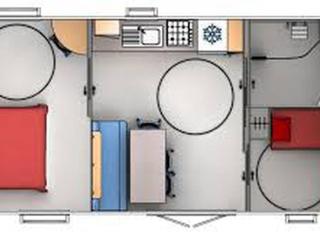 Mobil home PMR avec terrasse, 2 chambres pour 3 pers. - API-1-52-548 - Les Grandes-Ventes - 6
