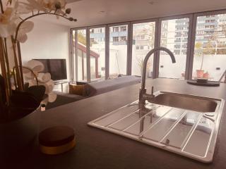 Modern 2-Bed Penthouse on Iconic Abbey Road & Large Terrace - 1