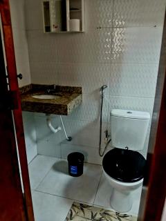 Apartamento na praia 2 qt com quintal e churrasqueira - 1