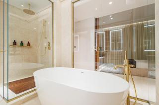 Luxury Palm Escape & Elegant 2BR with Balconies - 4