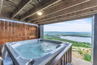 Rivers Ledge Cabin with breathtaking views hot tub & indoor pool - Bryant - 9