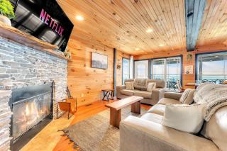 Rivers Ledge Cabin with breathtaking views hot tub & indoor pool - Bryant - 1