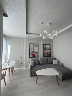 Nest One Luxe, Элитные апартаменты с балконом и видом на фонтан Tashkent City Park - Tachkent - 2