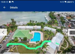 Duplex piscine vue imprenable Marina du Gosier avec citerne - 9